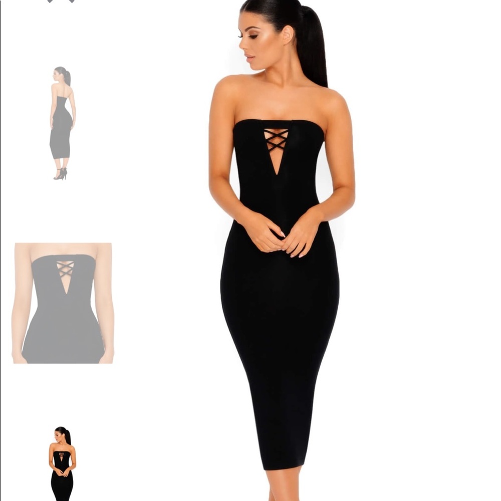 OhPolly Black Dress
